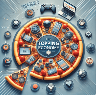 토핑경제 소비자 행동 유형 인포그래픽